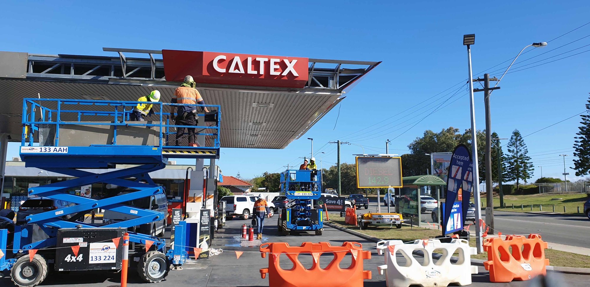 Caltex 5 people
